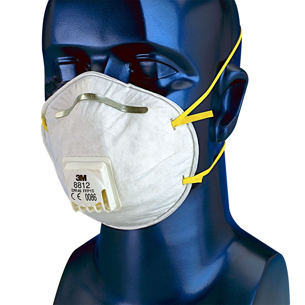 Masque coque 3M 8812 anti-poussière FFP1 - Allcity.fr