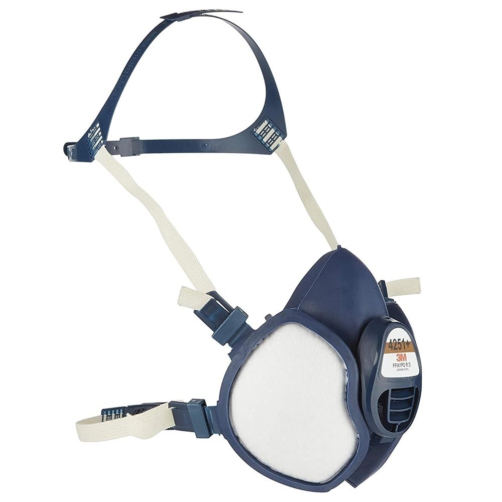 Masque respiratoire 3M 4251+ à filtres intégrés A1 P2 - Allcity.fr