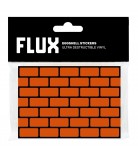 FLUX 50 stickers Eggshell Briques Orange